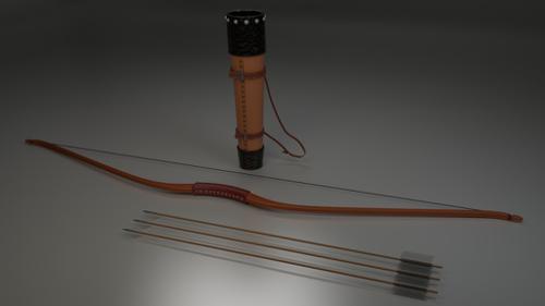 Classic Bow and Quiver preview image